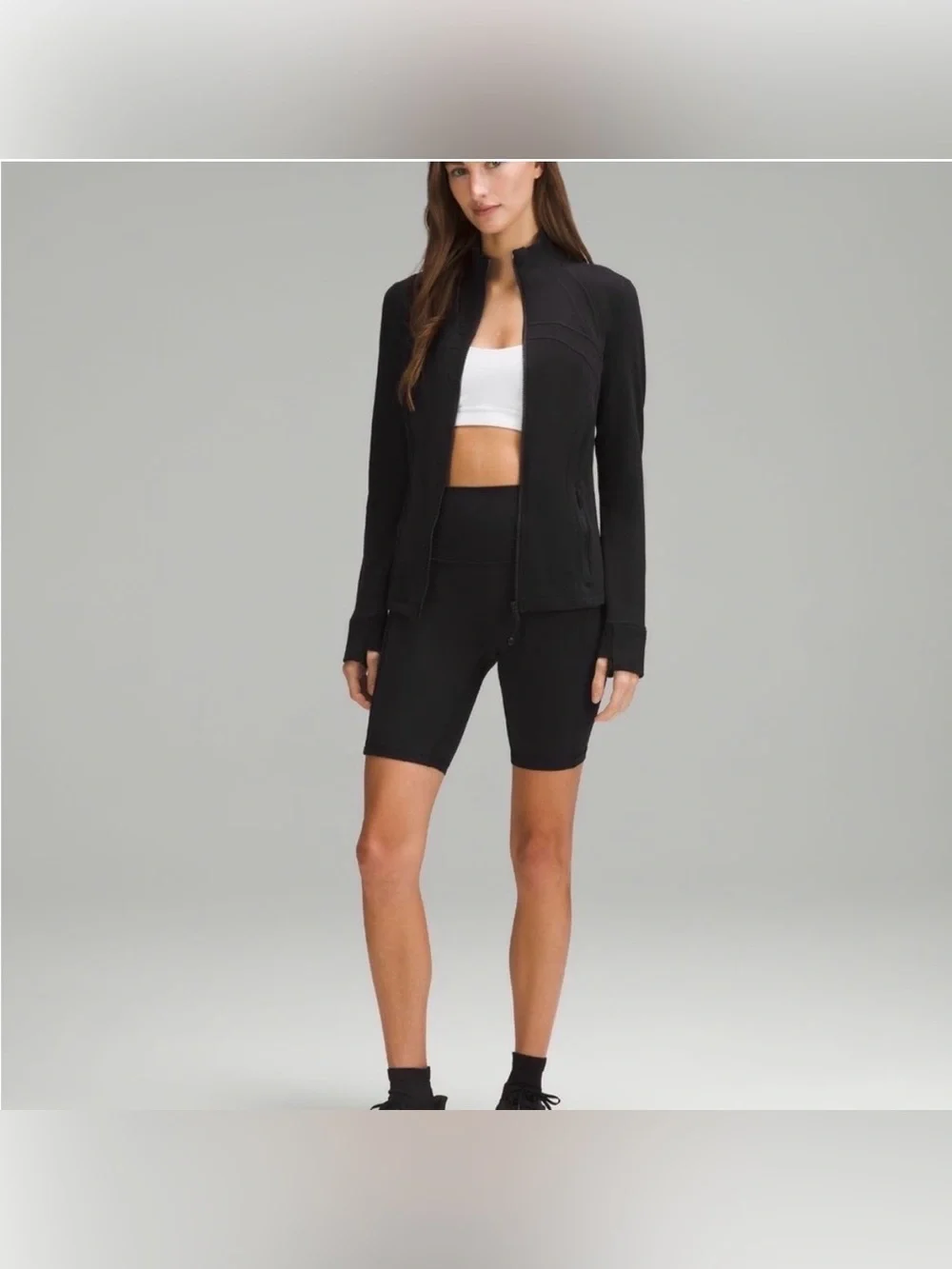 Lululemon Define Black Jacket Size 8